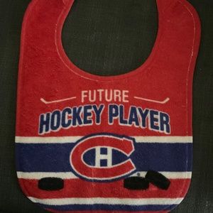 Montreal Canadiens baby bib